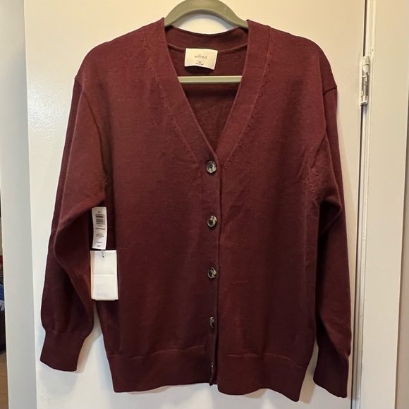 NWT Aritzia Wilfred Storybook Cardigan (XXS) - Picture 10 of 10
